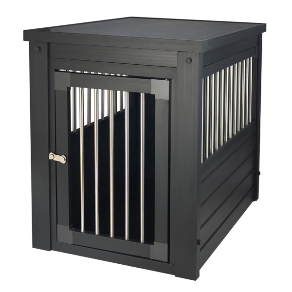 Solid Wood Transitional Traditional Dog Crates You'll Love Wayfair